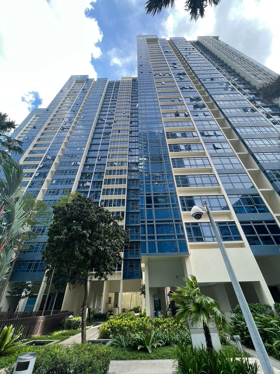 City Square Residences towers and landscaped grounds