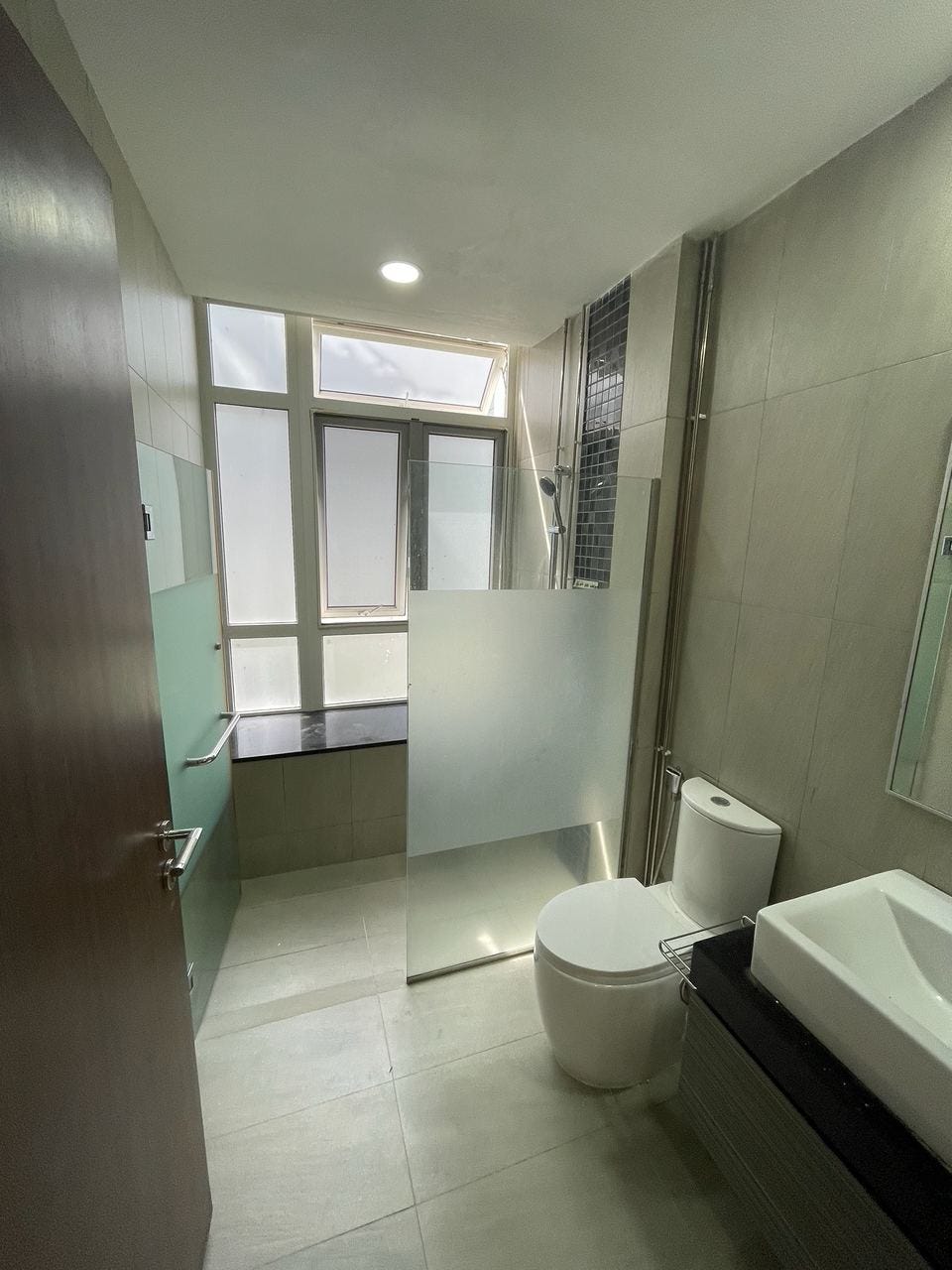 Bathroom inside the Palmera Residence apartment