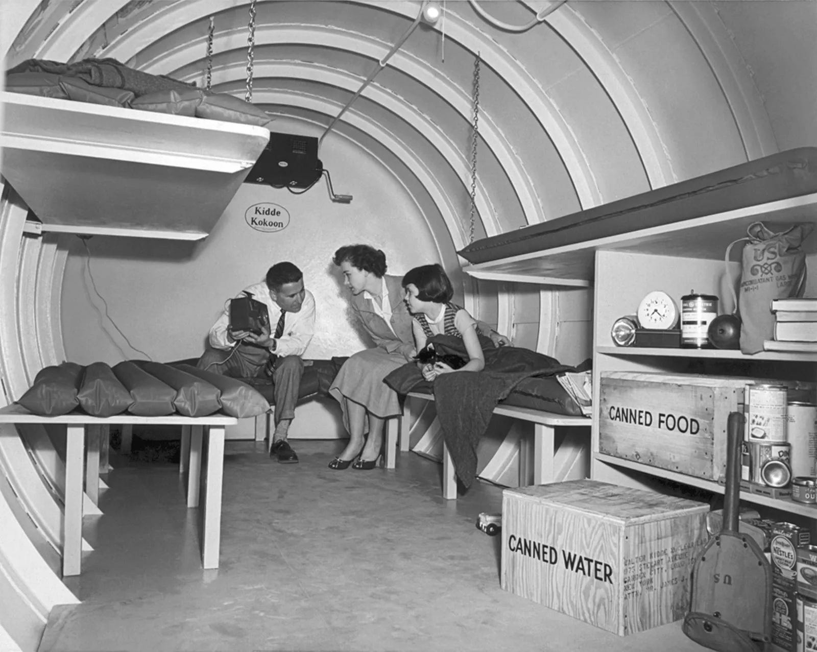 Bomb shelter inside a Singapore apartment
