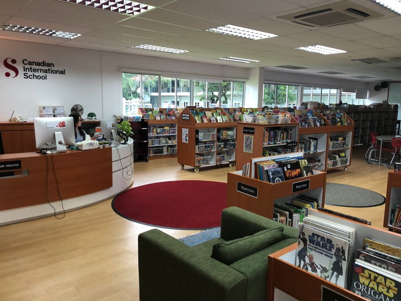 Library at Canadian International School