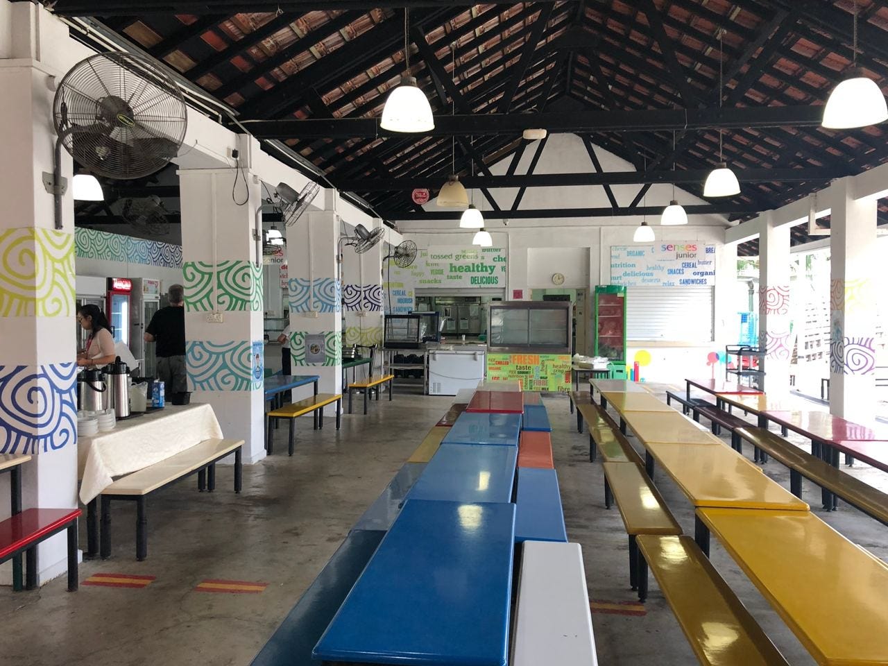 Cafeteria at Canadian International School